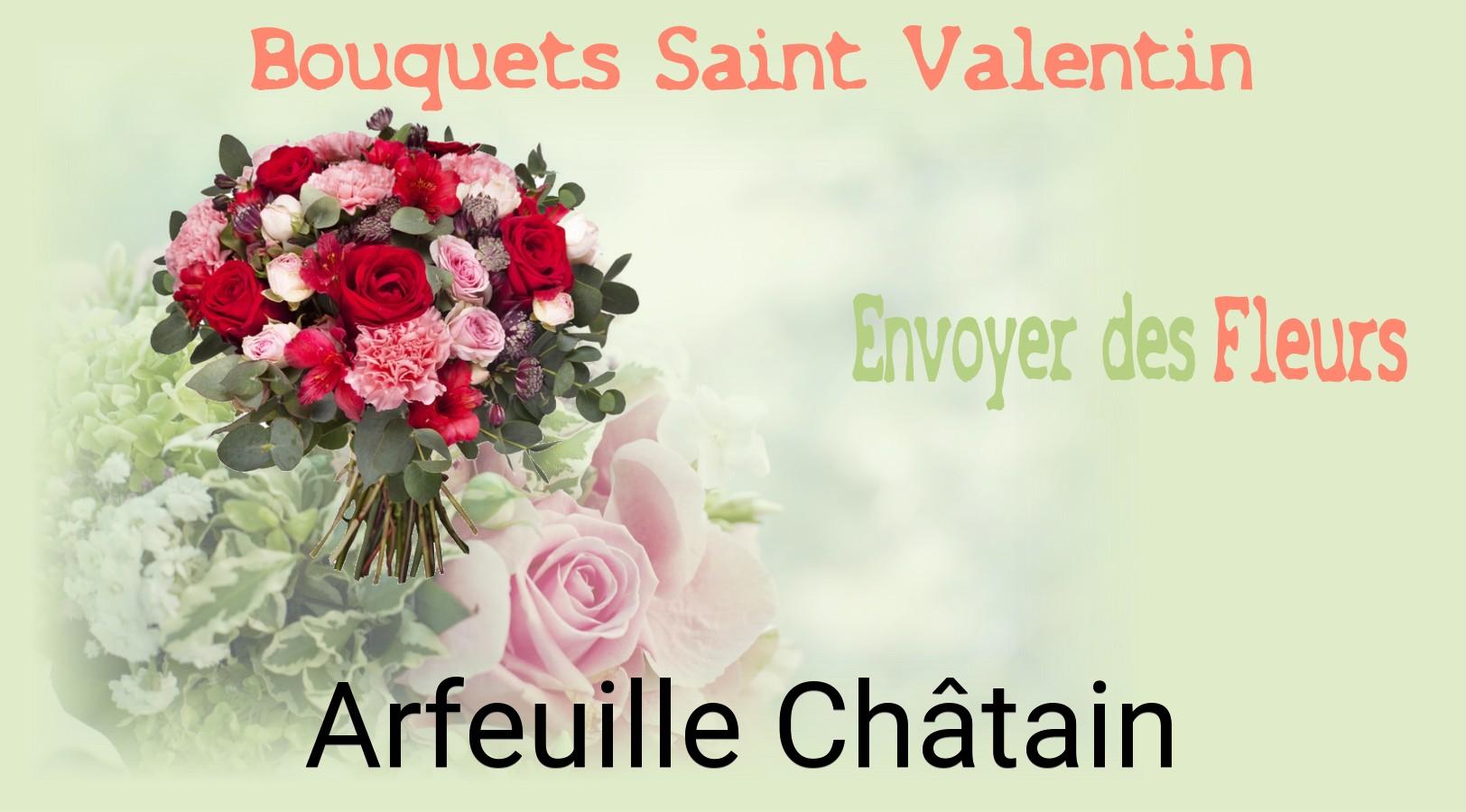 Roses de Saint-Valentin livrées à Arfeuille-Châtain